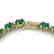 35 CTW Emerald & VS/SI Diamond Eternity Tennis Necklace
