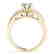 0.9 CTW Certified VS/SI Diamond Solitaire Ring 14K - 2