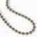 35.13 CTW London Topaz & Diamond Halo Necklace 10K - 2
