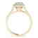 1.65 CTW Certified VS/SI Diamond Solitaire Halo Ring - 2