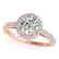 1.55 CTW Certified VS/SI Diamond Solitaire Halo Ring - 2