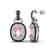 5 CTW Morganite With Black & Micro VS/SI Diamond - 2