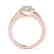 1.01 CTW Certified VS/SI Diamond Solitaire Halo Ring - 2