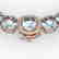 87 CTW Sky Blue Topaz & VS/SI Diamond Halo Micro