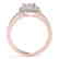 0.85 CTW Certified VS/SI Princess Diamond Solitaire - 2
