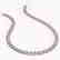 36.30 CTW Princess Diamond Designer Necklace 18K White - 2