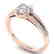 1.11 CTW Certified VS/SI Diamond Solitaire Art Deco - 2