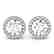 0.85 CTW Diamond Solitaire VS/SI Certified Halo 14K - 2