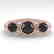 1.00 CTW Black Diamond Art Deco Ring 14K Rose Gold
