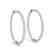 6.75 CTW Diamond VS/SI Certified 55 Mm Hoop Earrings - 2