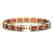 26.38 CTW Tourmaline & Diamond Halo Bracelet 10K Yellow - 2