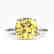 6 CTW Cushion Cut Citrine Designer Inspired Engagement