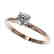 0.54 CTW Certified H-SI/I Quality Diamond Solitaire