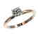 0.54 CTW Certified H-SI/I Quality Diamond Solitaire - 2