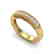 0.33 CTW VS/SI Diamond Band Love Me Art Deco Ring 18K - 2