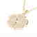 0.80 CTW Micro Pave VS/SI Diamond Designer Necklace 14K