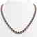 24.07 CTW London Topaz & Diamond Halo Necklace 10K Rose
