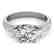 1.25 CTW Certified VS/SI Diamond 3 Stone Micro Pave