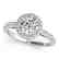 1.25 CTW Certified VS/SI Diamond Solitaire Halo Ring - 2