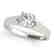 1.5 CTW Certified VS/SI Diamond Solitaire Ring 14K - 2