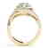 2 CTW Certified VS/SI Diamond Solitaire Halo Ring 14K - 2