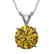 1.50 CTW Certified Intense Yellow SI Diamond Solitaire