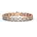 14.41 CTW Cushion Diamond Designer Bracelet 18K Rose