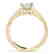 0.95 CTW Certified VS/SI Princess Diamond Solitaire - 2