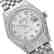 Rolex Ladies Stainless Steel, Diamond Dial & Diamond