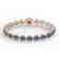 19.25 CTW London Blue Topaz & VS/SI Diamond Tennis - 2