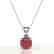 2 CTW Cushion Cut Pink Tourmaline Designer Solitaire - 2