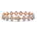 11.7 CTW Princess Cut Diamond Designer Bracelet 18K - 2