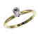 0.50 CTW Certified VS/SI Quality Oval Diamond - 2