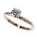 0.78 CTW Certified H-SI/I Quality Diamond Solitaire