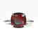 6 CTW Cushion Cut Garnet Inspired Solitaire Engagement