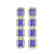11.93 CTW Tanzanite & Diamond Halo Earrings 10K Yellow