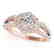 1.18 CTW Certified VS/SI Diamond Solitaire Halo Ring