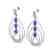 4 CTW Tanzanite & Micro Pave VS/SI Diamond Designer