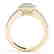 1.25 CTW Certified VS/SI Diamond Solitaire Halo Ring - 2