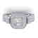 2.85 CTW Princess VS/SI Diamond Art Deco Micro Halo