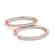 1.45 CTW Diamond VS/SI Certified 25 Mm Hoop Earrings