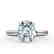2.50 CTW Aquamarine Designer Inspired Solitaire Ring