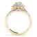 1.25 CTW Certified VS/SI Diamond Solitaire Halo Ring - 2