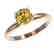 1.27 CTW Certified Intense Yellow SI Diamond Solitaire - 2