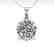1 CTW VS/SI Diamond Solitaire Necklace 14K White Gold - 2