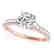 1.45 CTW Certified VS/SI Diamond Solitaire Ring 14K