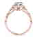 0.75 CTW Certified VS/SI Diamond Solitaire Halo Ring - 2
