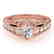 0.65 CTW Certified VS/SI Diamond Solitaire Antique Ring