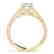 0.75 CTW Certified VS/SI Diamond Solitaire Ring 14K - 2