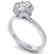 1.75 CTW Certified VS/SI Diamond Art Deco Ring 18K - 2